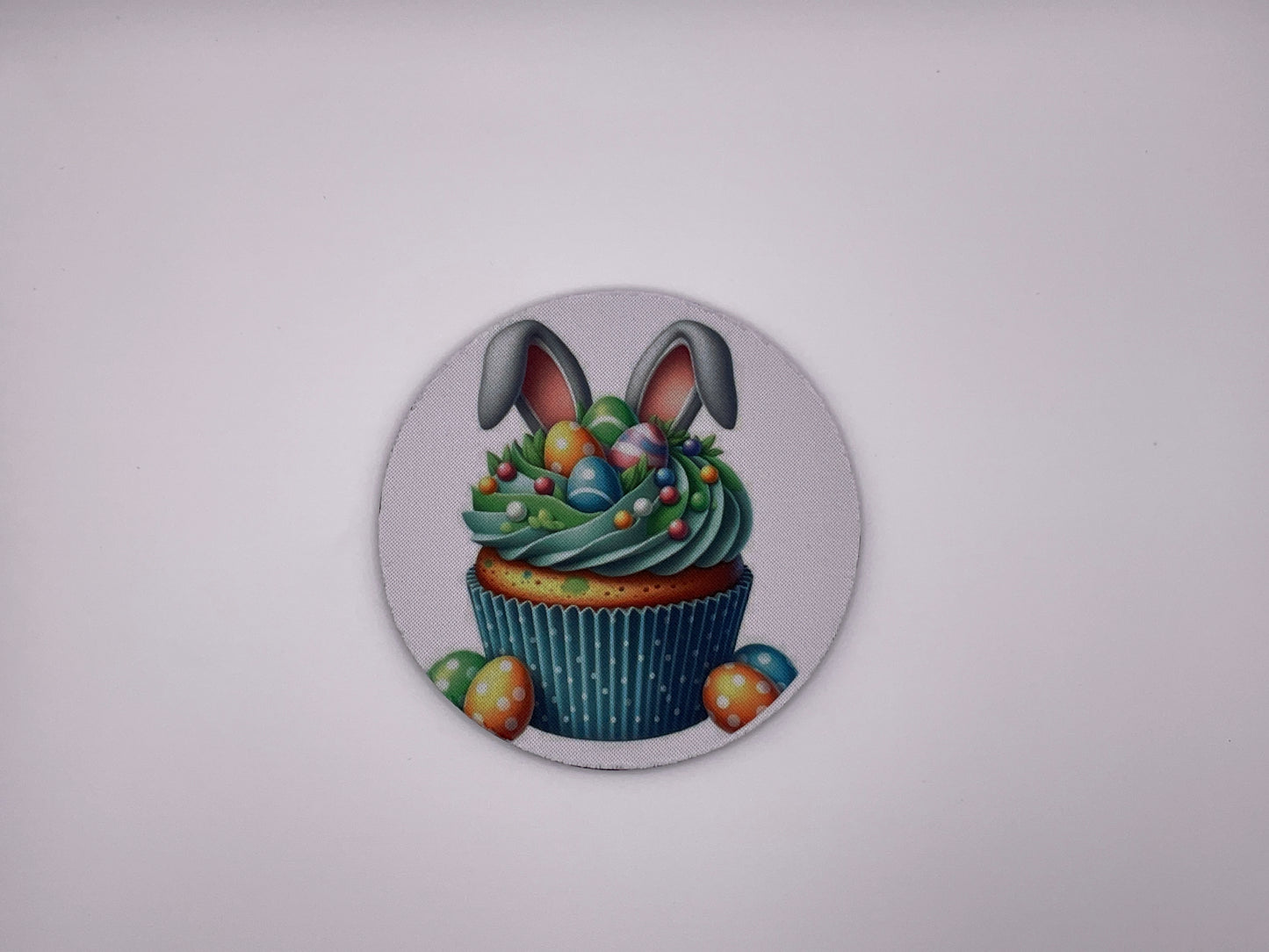 Bunny Ear Cupcake Coaster