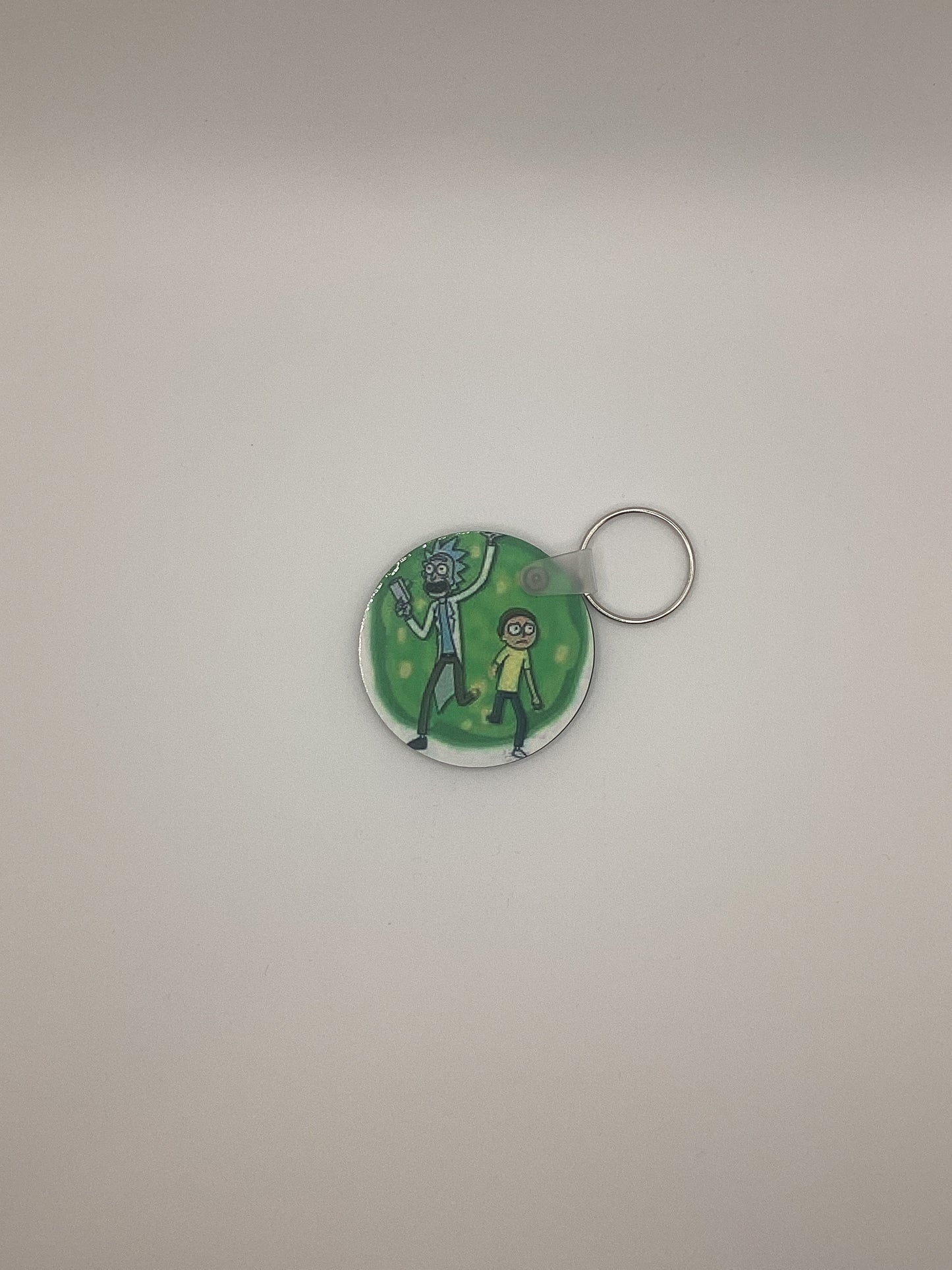 Rick and Morty Keychain