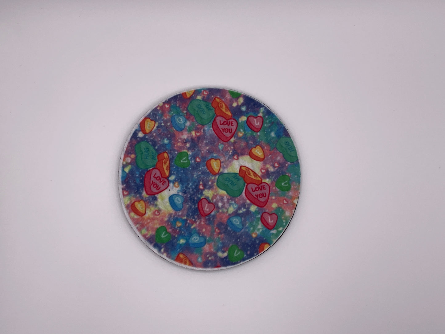 Candy Heart Coaster 2