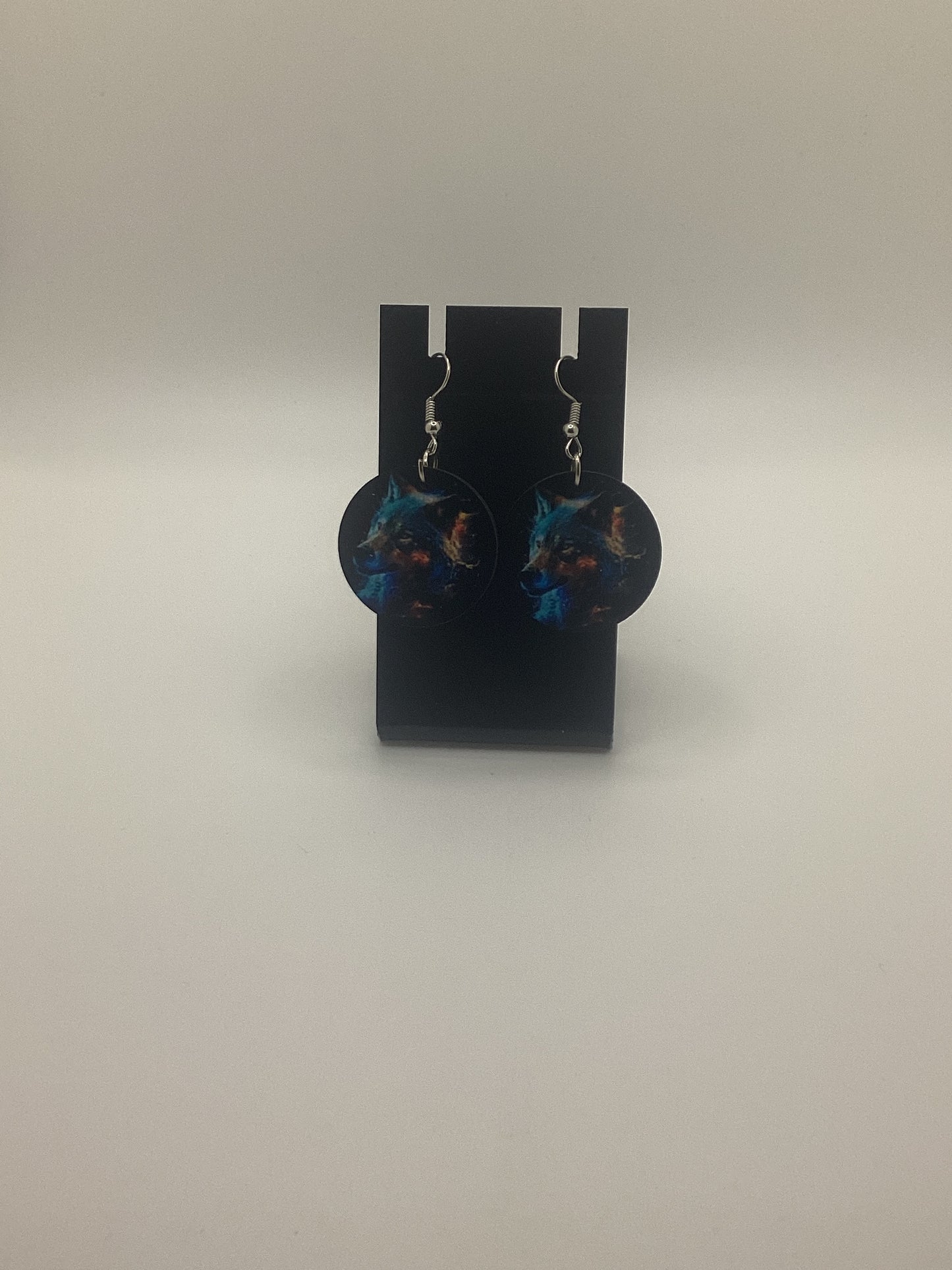 Wolf Earrings