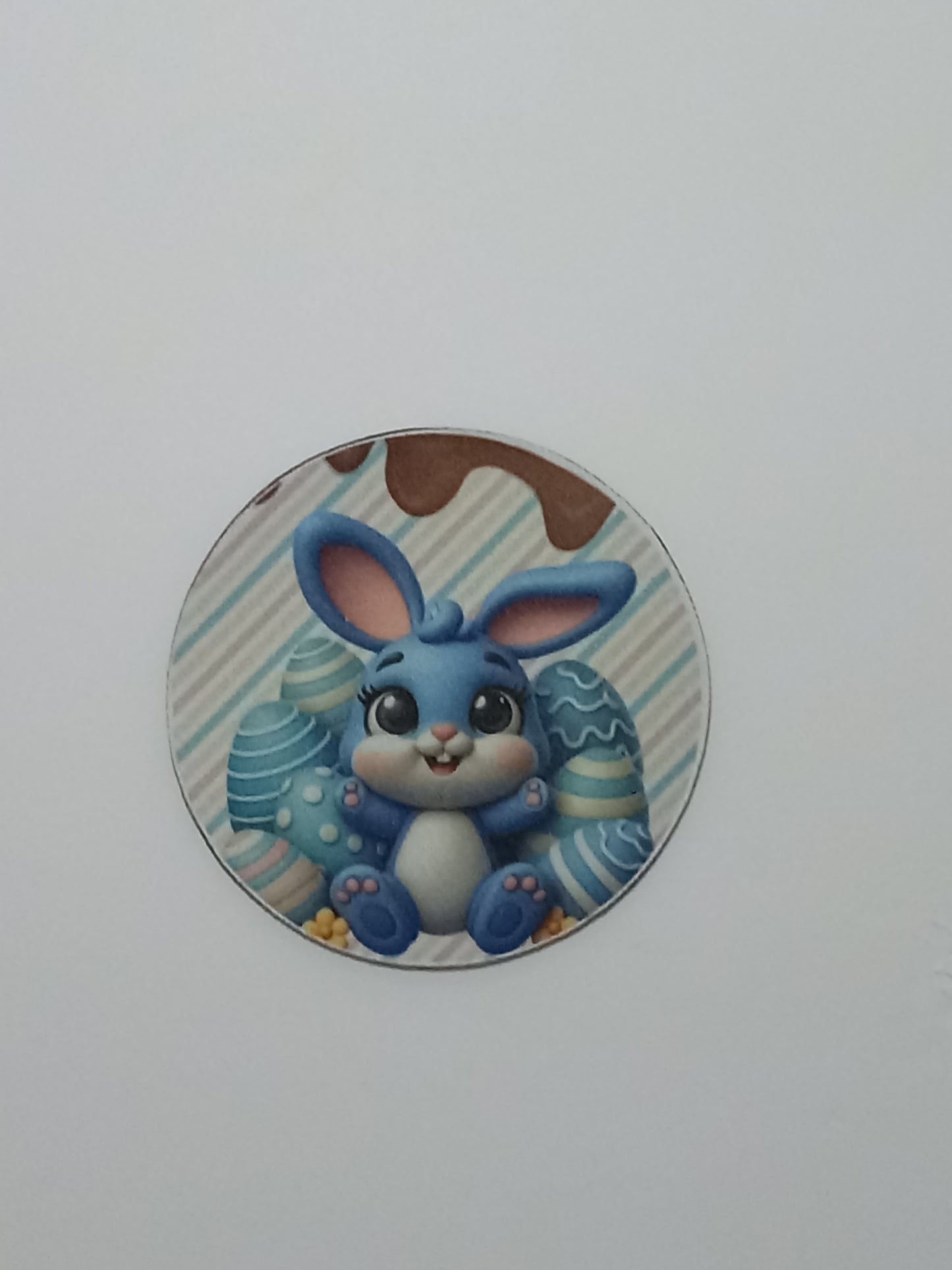 Blue Bunny Coaster