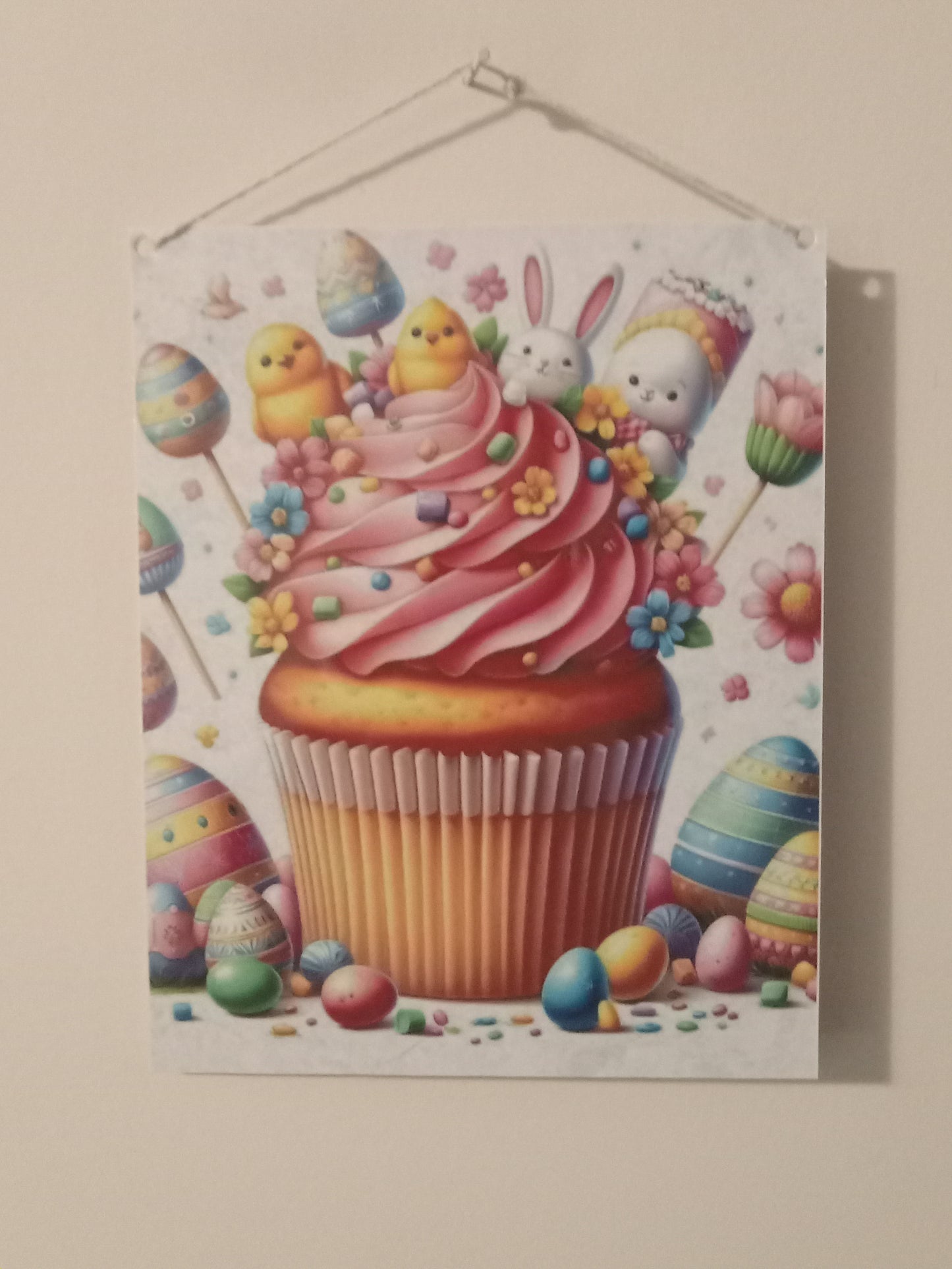 Easter Cupcake Sign
