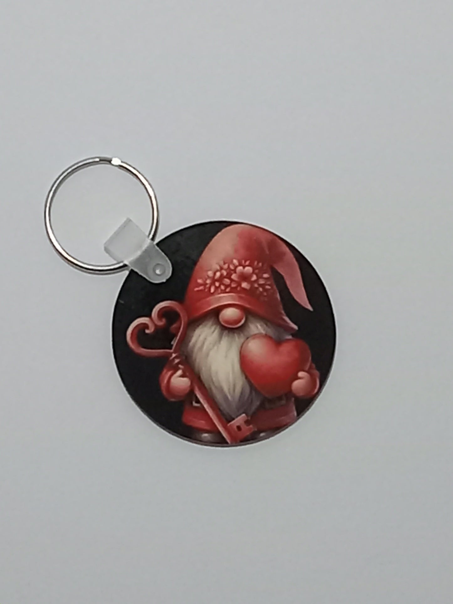 Gnome Valentines Keychain
