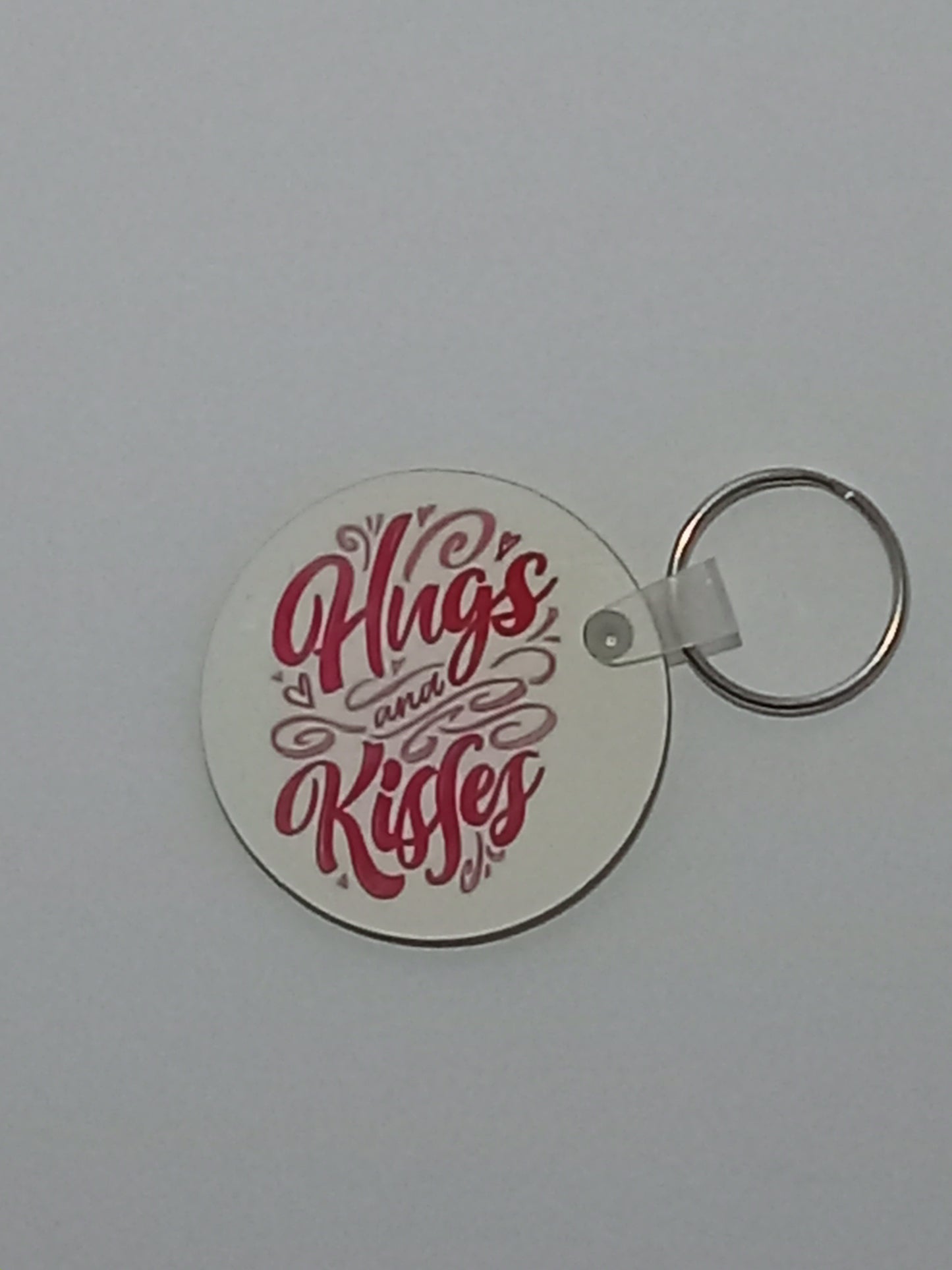 Hugs and Kisses Keychain