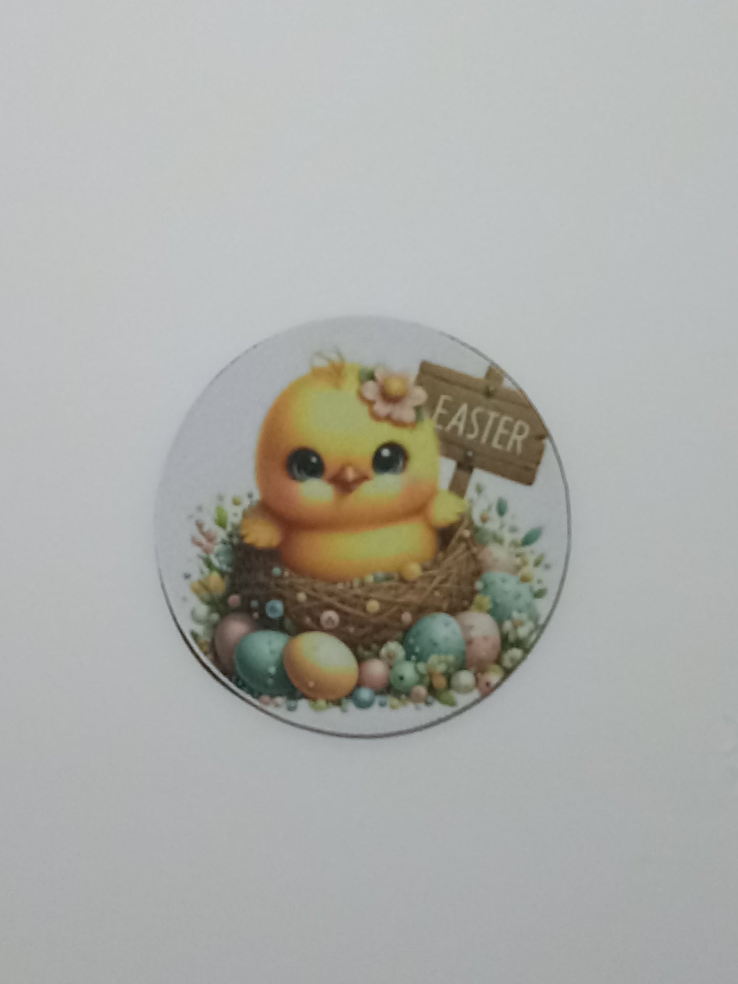 Yellow Chick Coaster