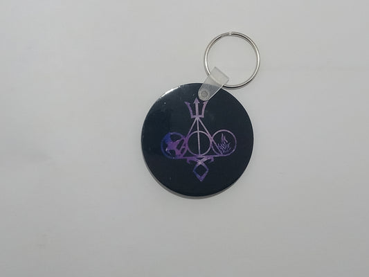 5 Book Keychain