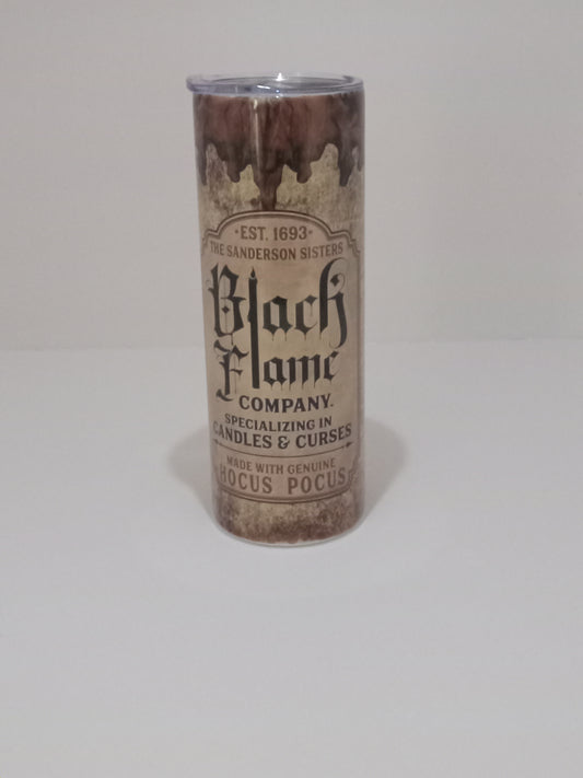 Black Flame Tumbler