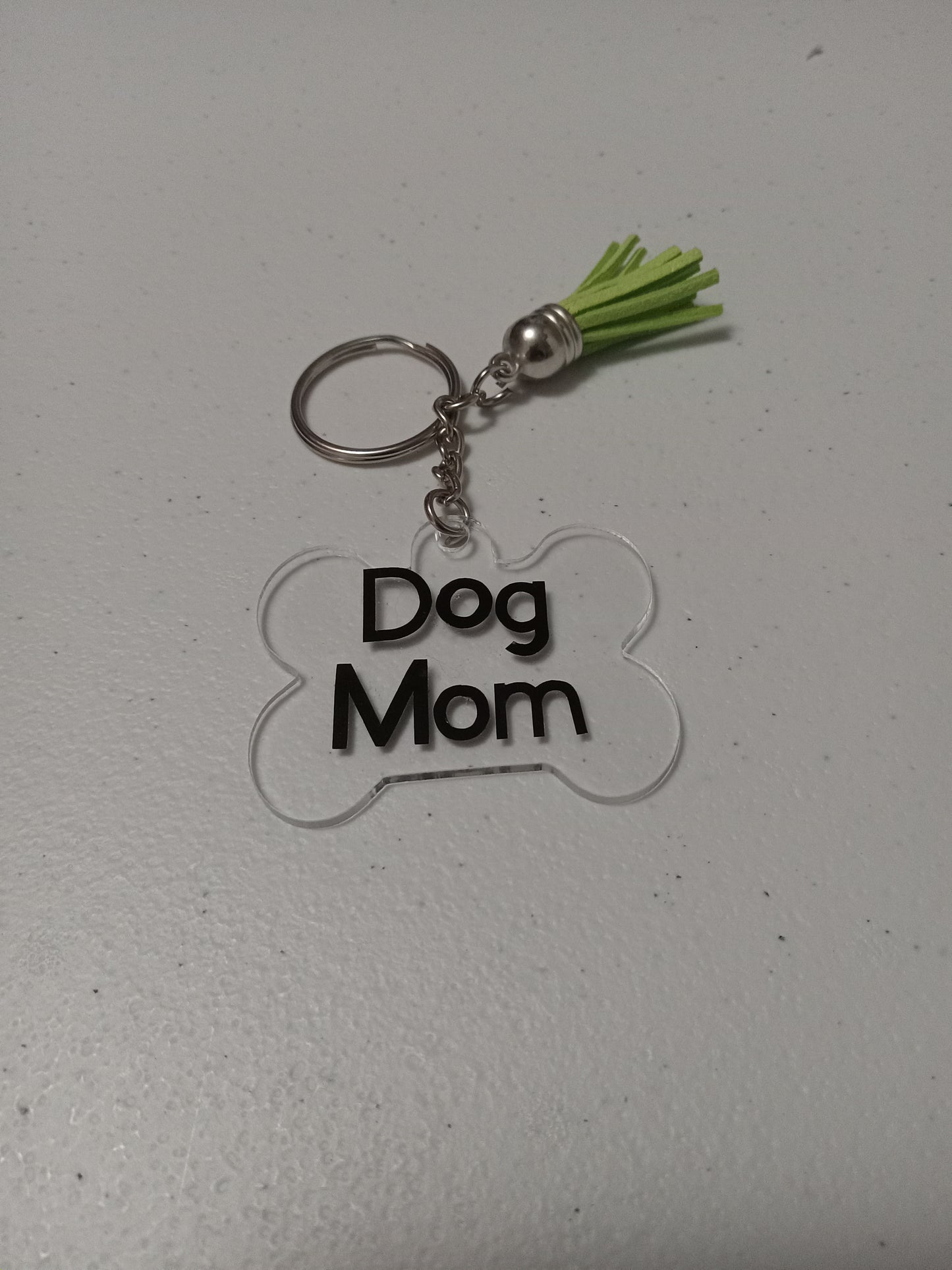 Dog Mom Keychain