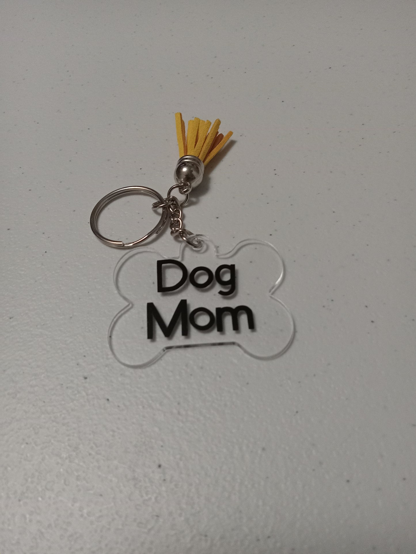 Dog Mom Keychain