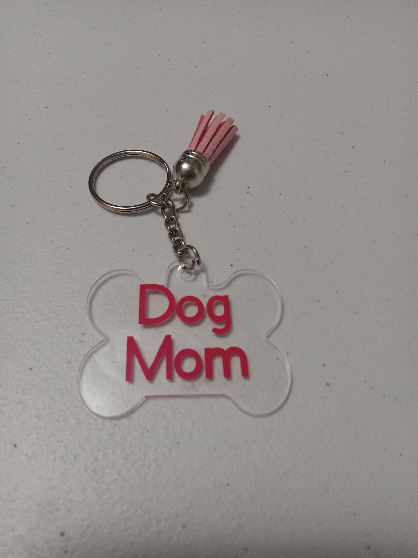 Dog Mom Keychain