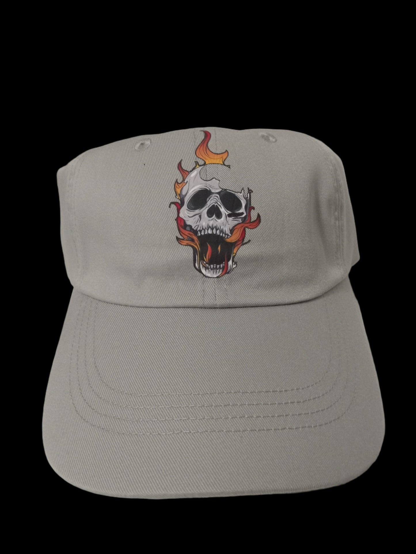 Flaming Skull