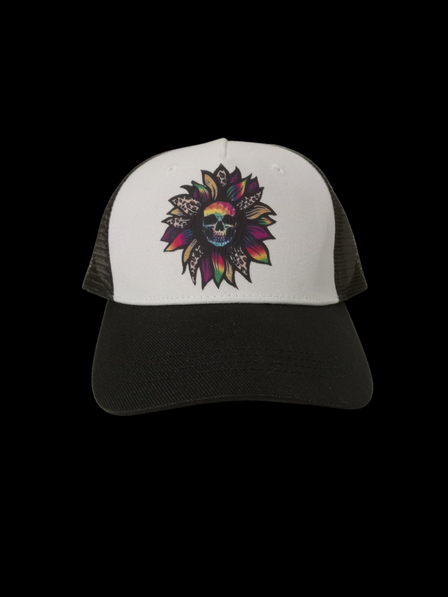 Flower Skull Hat