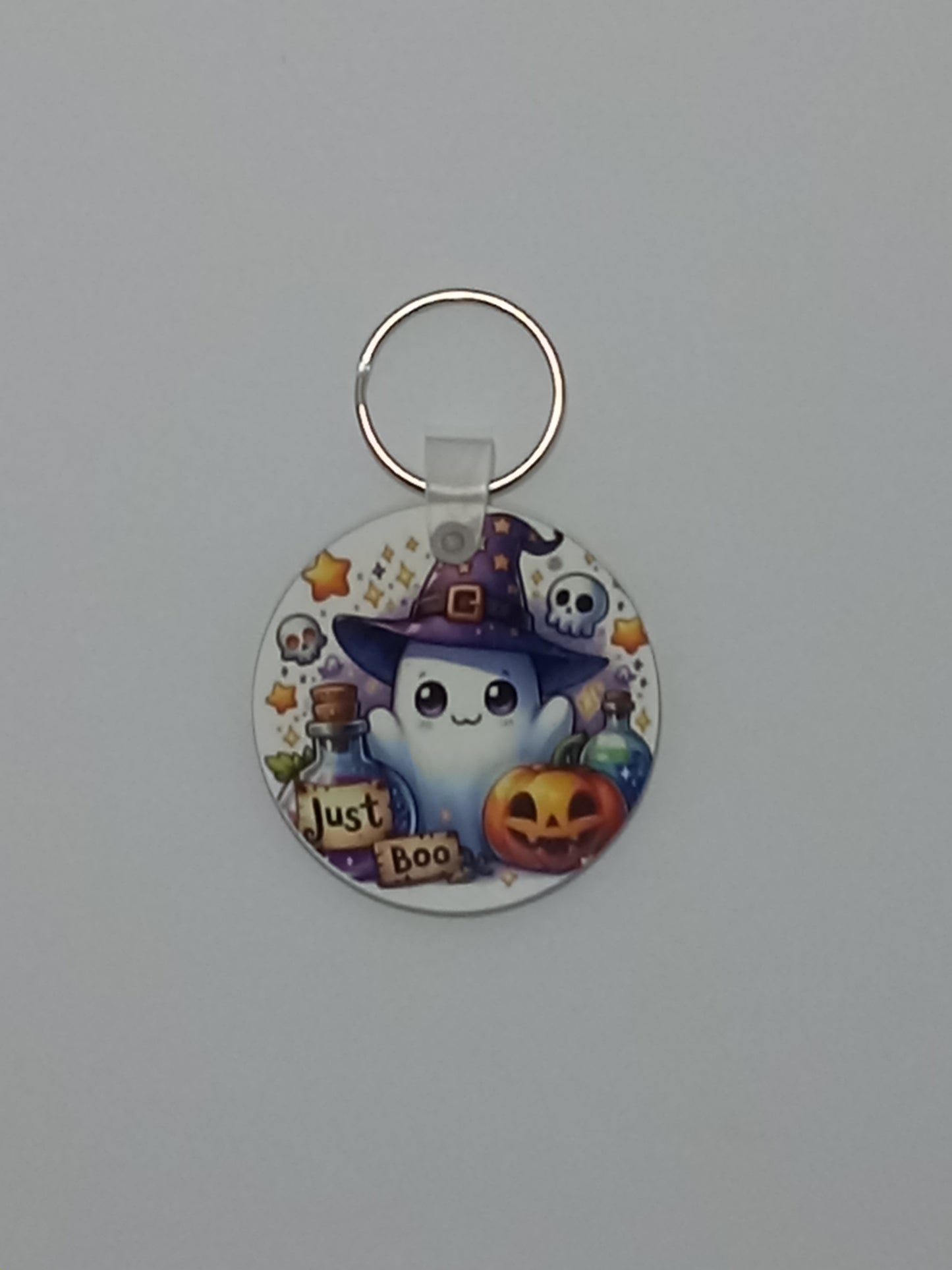 Happy Ghost Keychain