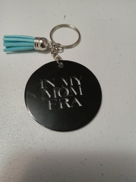 In My Mom Era Keychain (round)