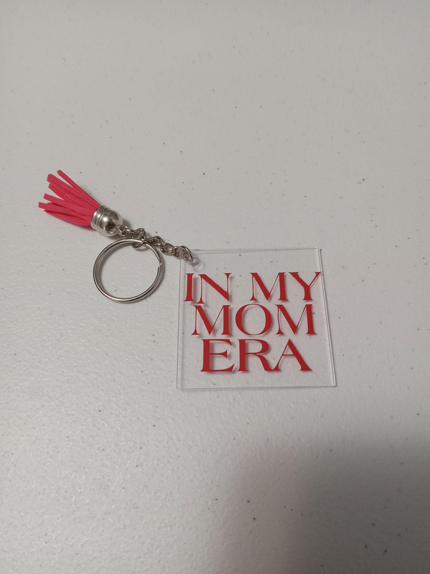 In My Mom Era Keychain (square)