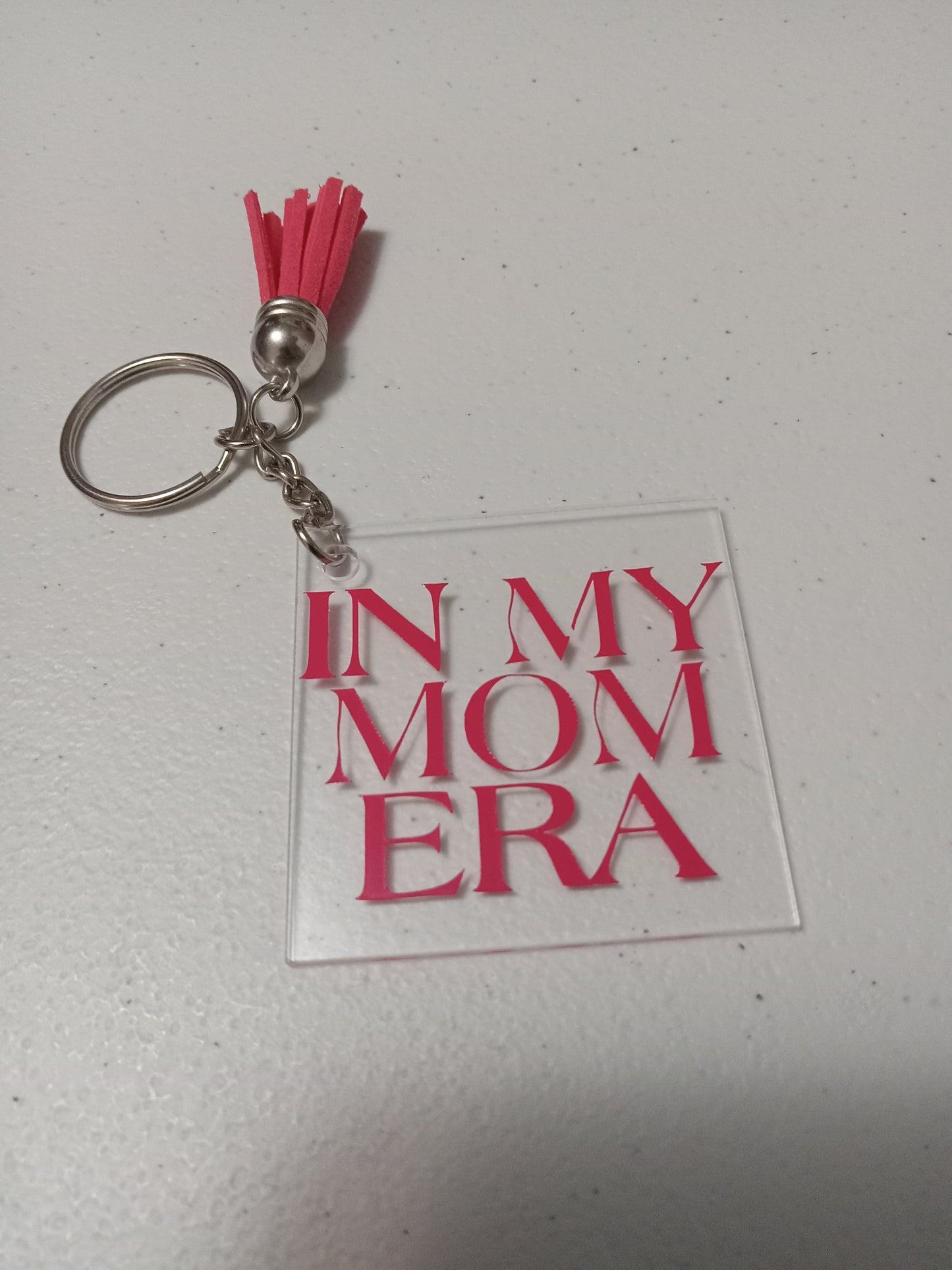 In My Mom Era Keychain (square)