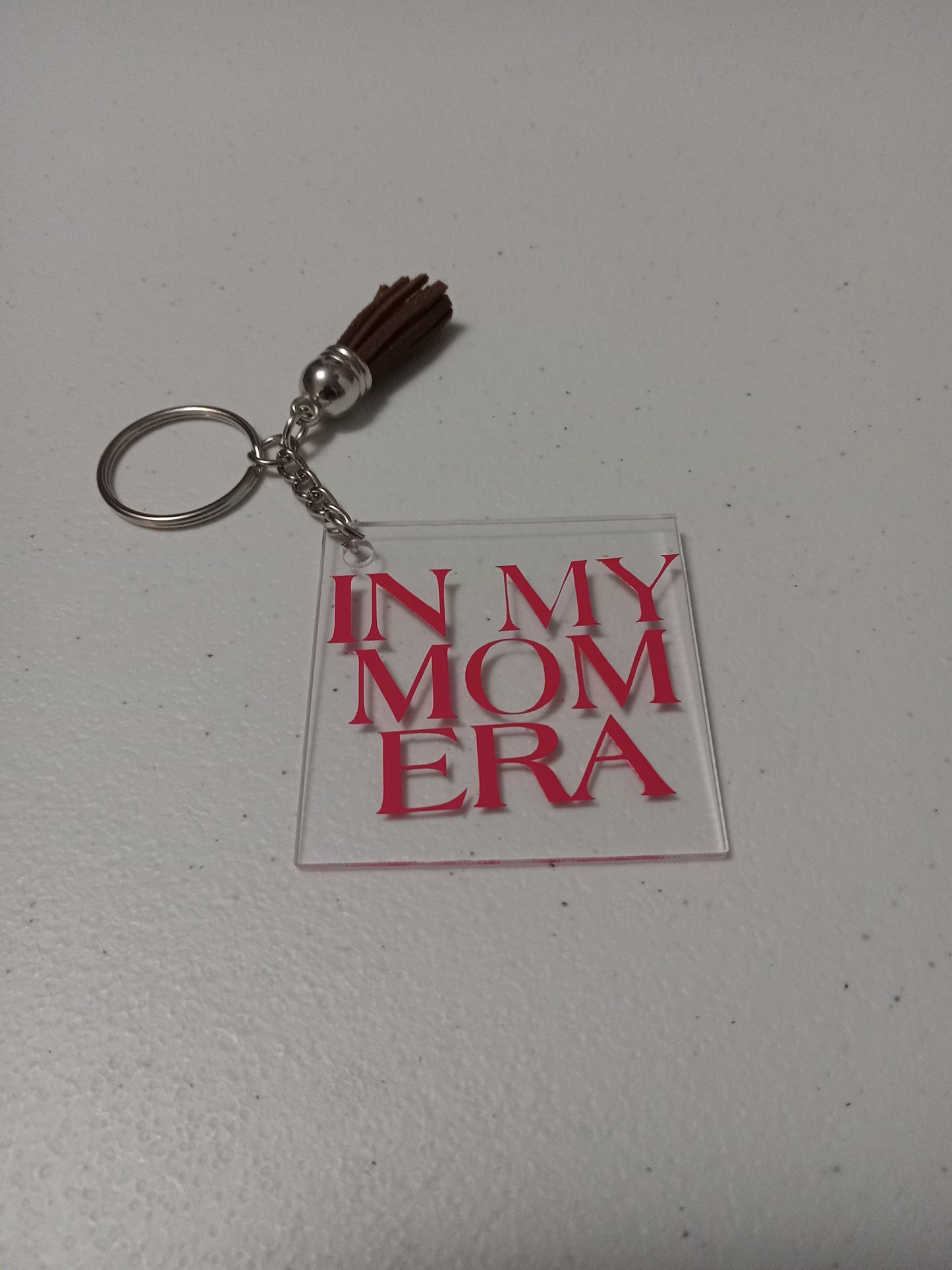 In My Mom Era Keychain (square)