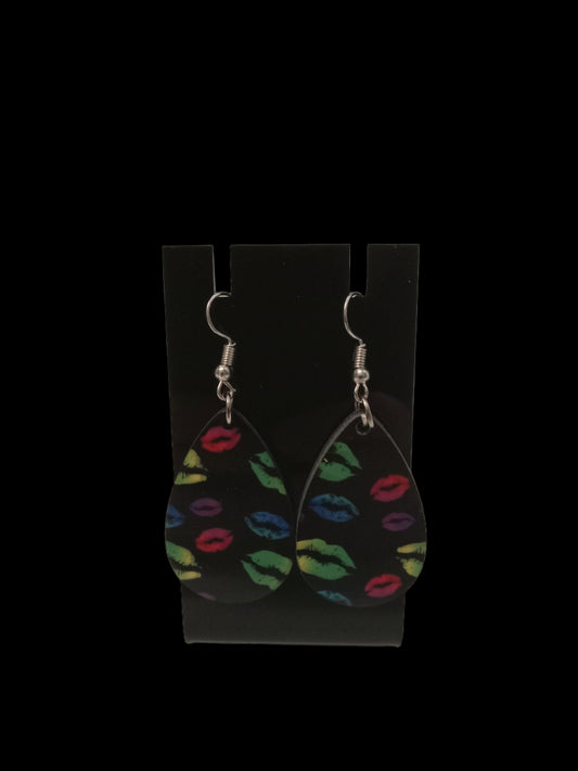 Lipstick Earrings