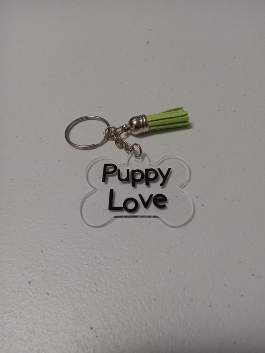 Puppy Love Keychain