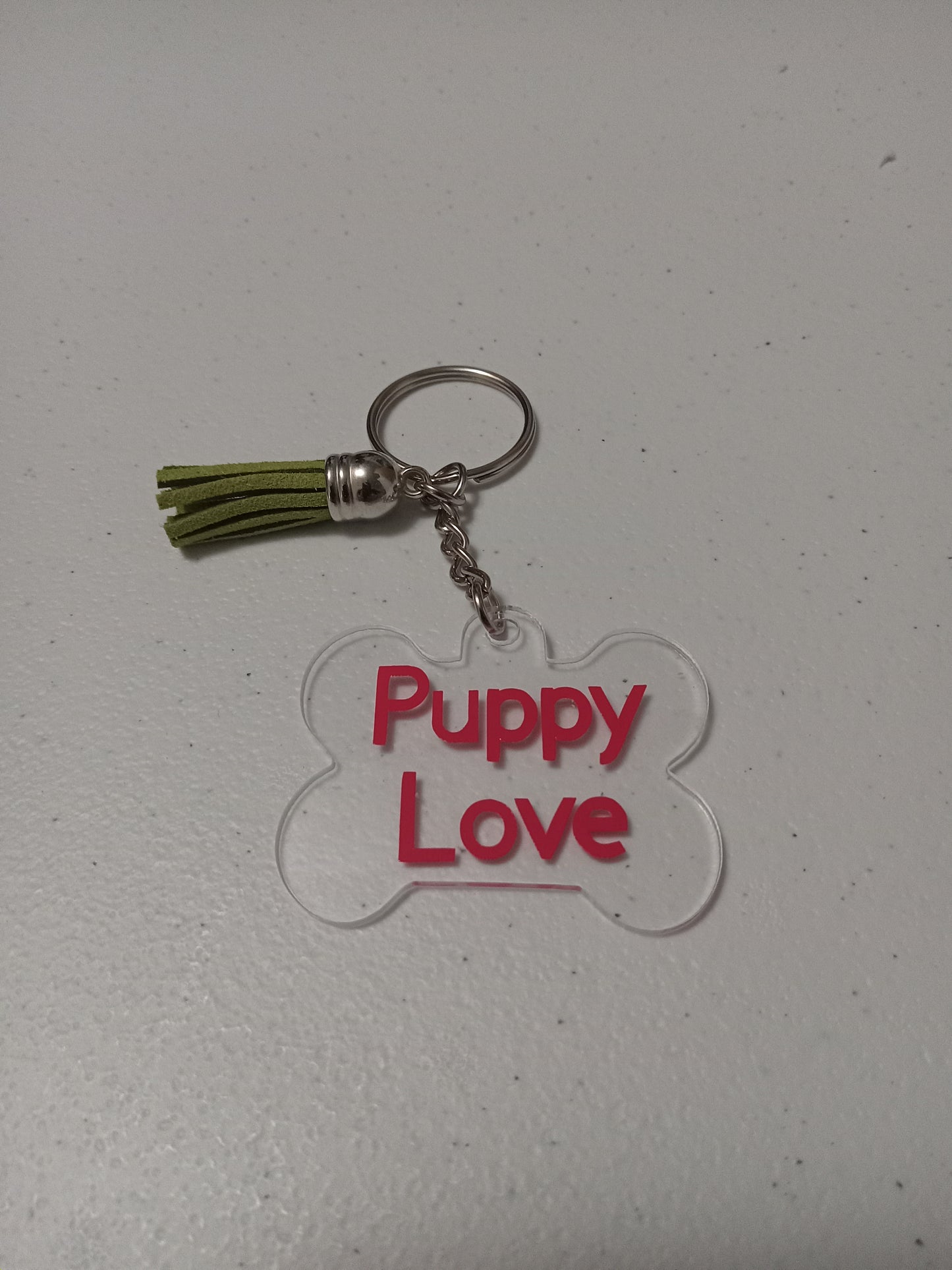 Puppy Love Keychain