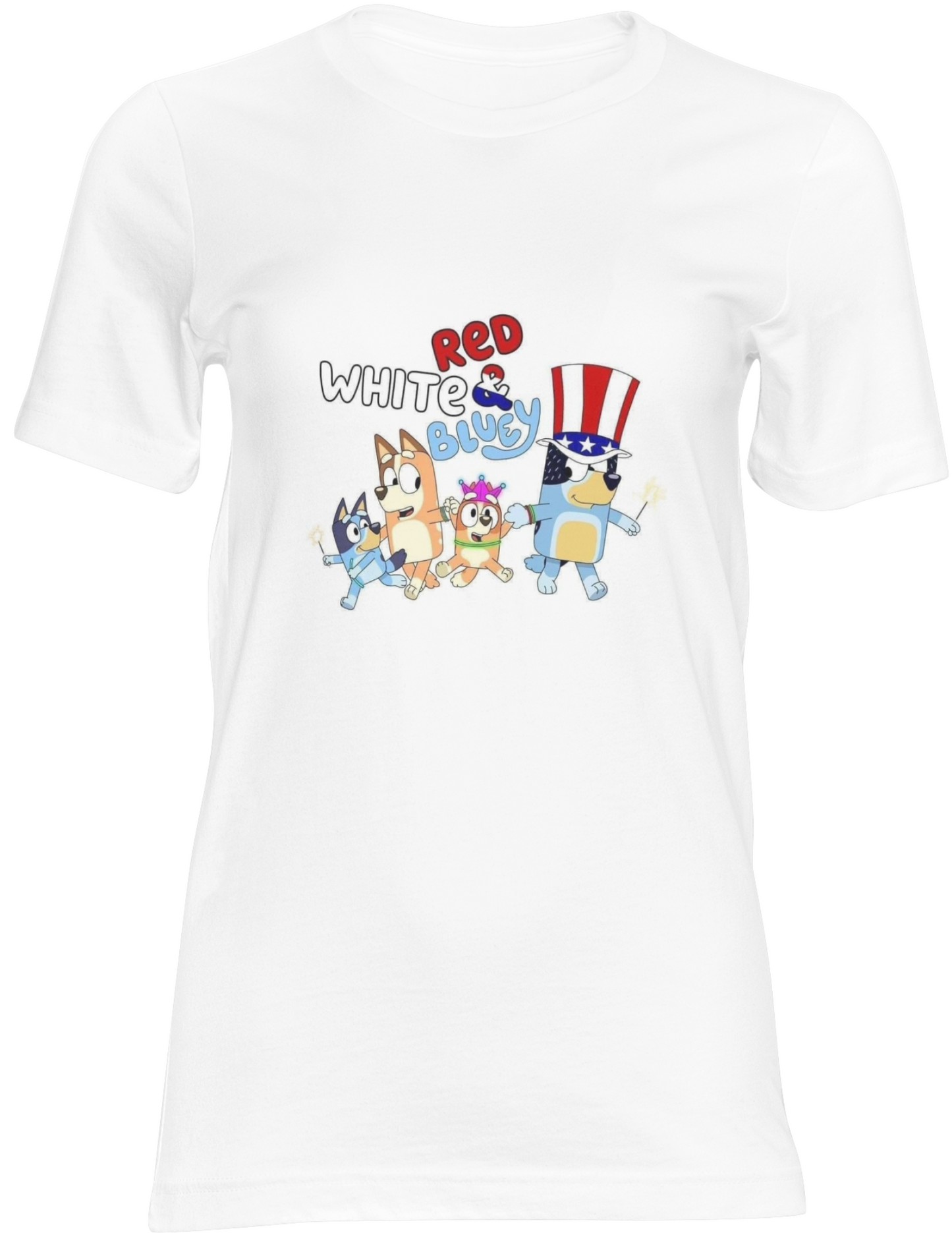 Red White Bluey Shirt