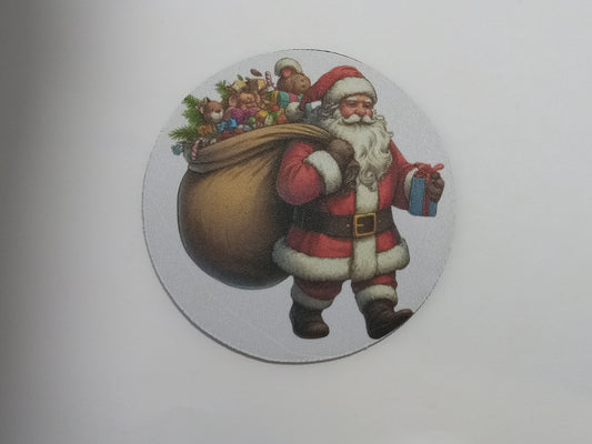 Santa Coaster