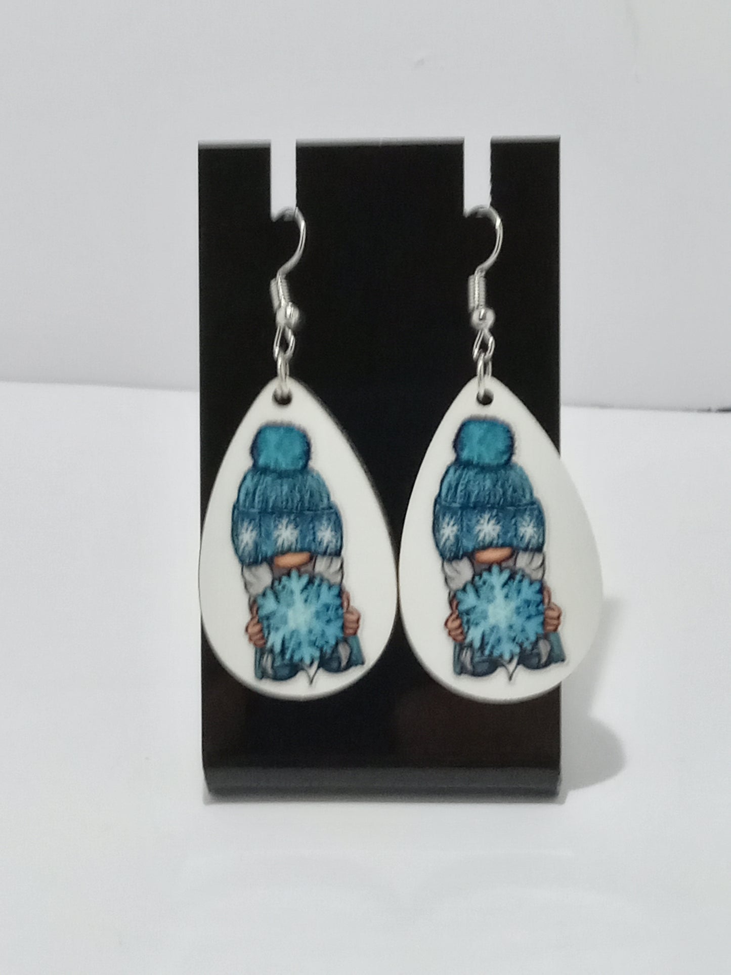 Snow Gnome Earrings