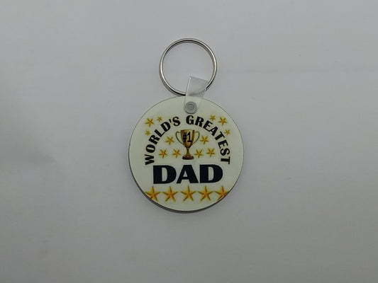 Worlds Greatest Dad Keychain