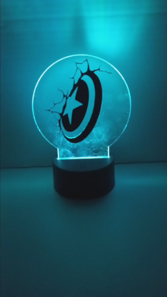 Captain America Night light