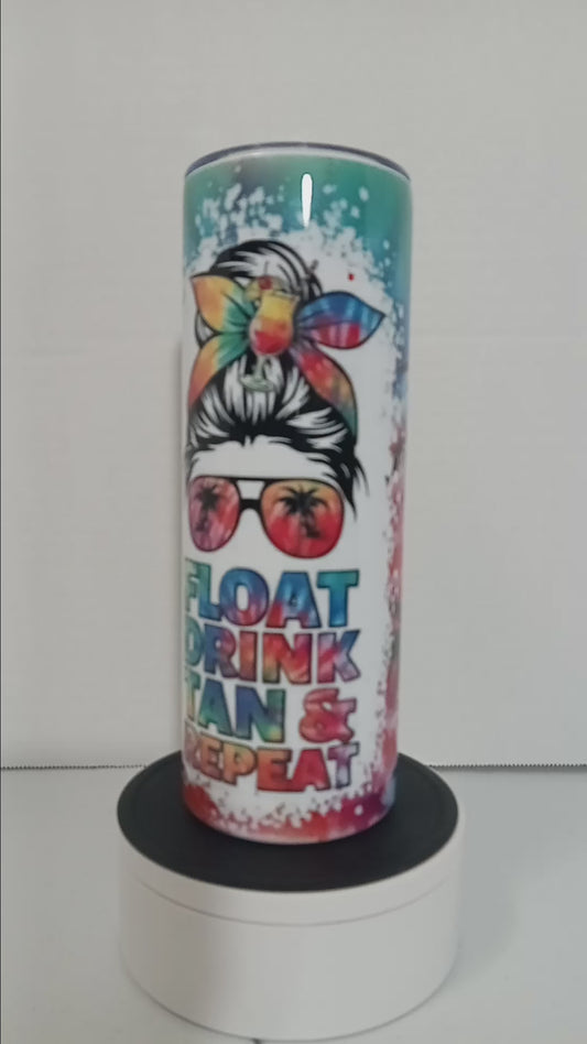 Float Drink Tan & Repeat Tumbler