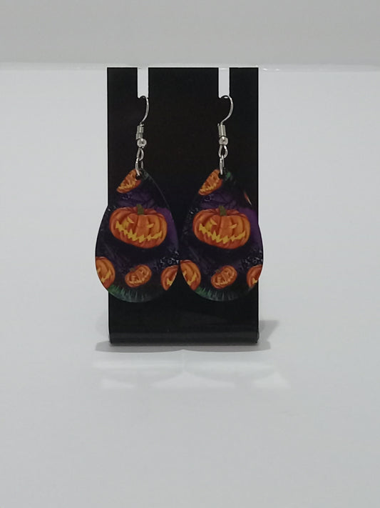 Pumpkin Earrings